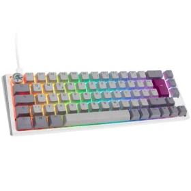 Ducky One 3 Cherry MX-Brown šedá / herní klávesnice / podsvícená / mechanická / drátová USB-C / DE (DKON2167ST-BDEPDMIWHHC2)