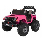Mamido Elektrické autíčko Extreme Sport 4x4 s proměnlivou velikostí růžové