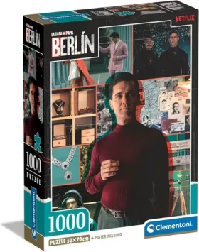 Clementoni PUZZLE La Casa de Papel Berlín: Mám plán