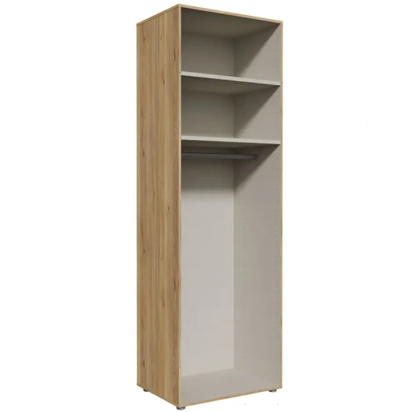 Korpus skříně Moduklix 74,4x230,1 dub Mauvella