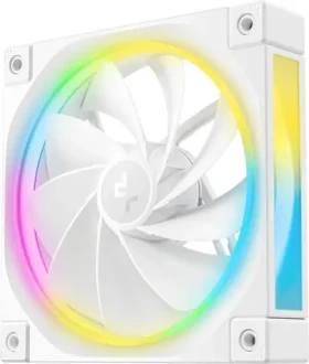 DEEPCOOL FL12R bílá / Ventilátor / 120mm / Reverse / ARGB / PWM (R-FL12R-WHAPN1-G)