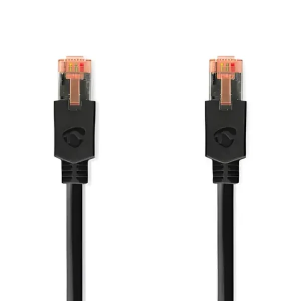 Nedis CAT6 antracitová / Síťový kabel / F/UTP / RJ45 - RJ45 / 5 m / LSZH (CCBW85210AT50)