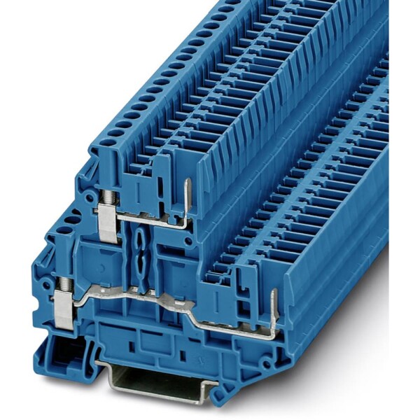 Phoenix Contact 3060364 dvojitá svorka 5.2 mm šroubovací modrá 50 ks