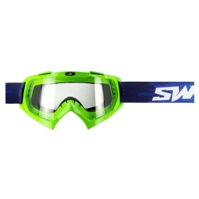 Swaps Pixel motokrosové brýle zelené/žluté/čiré