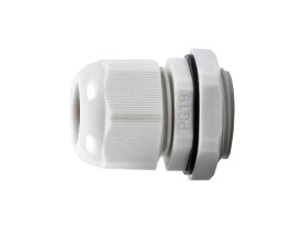 Kabelová průchodka PG-19 pro kabel 12-16mm bílá