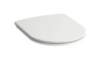 Laufen - Pro Závěsné WC Compact se sedátkem SLIM, sklápěním SoftClose, Rimless, bílá H8669550000001