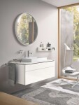 DURAVIT - DuraSquare Umyvadlová mísa 60x34 cm, DuraCeram, s WonderGliss, alpská bílá 23556000001