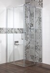 Sprchový kout čtverec 80x80 cm SAT TEX SIKOTEXQ80CRT SIKOTEXQ80CRT