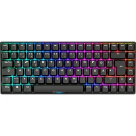 Sharkoon Skiller SGK50 S3 PBT černá / herní klávesnice / mechanická / Gateron G Pro 3.0 Yellow / USB / 1.5m / DE (4044951040964)
