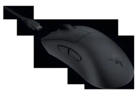 Razer DeathAdder V3 Pro + HyperPolling Wireless Dongle / Herní bezdrátová myš / optická / 30000DPI / 2.4GHz / 5 tlačítek