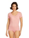Dámské merino tričko s krátkým rukávem ICEBREAKER Wmns Siren SS Sweetheart, Blush velikost: M