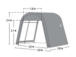 Plachtová garáž – ShelterLogic 3 × 3 m