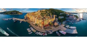 EUROGRAPHICS Panoramatické puzzle Porto Venere, Itálie