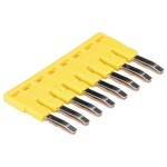 Weidmüller Z-series, Accessories, Cross-connector, For the terminals, No. of poles: 2 ZQV 2.5/2 1608860000-60 žlutá 60 ks