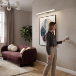 Nástěnné svítidlo LED 8W 40CM APP368-1W - chrom OSW-08434