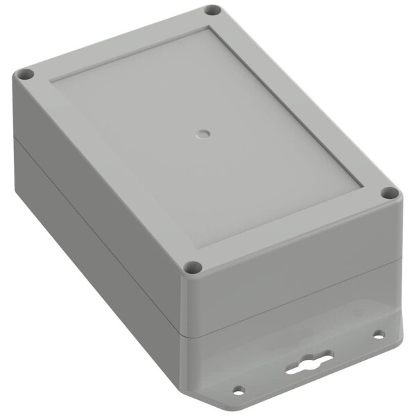 TRU COMPONENTS TC-10860792 Přírubové pouzdro 150 x 100 x 60 ABS světle šedá 1 ks