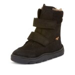 Dívčí zimní barefoot boty ZERU TEX WINTER Black, Froddo, G3160240-7, černá - 24