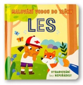 Malování vodou do tašky Les