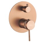 REA - Podomítková sprchová sada Lungo Grip Brush Copper + BOX REA-P5651