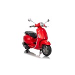 Mamido Dětský elektrický skútr Vespa ROMA červený
