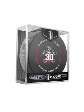 Inglasco / Sherwood Puk Florida Panthers NHL Official Game Puck 2023-2024 30th Anniversary