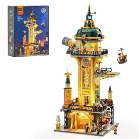 Lumibricks Steampunk Watchtower