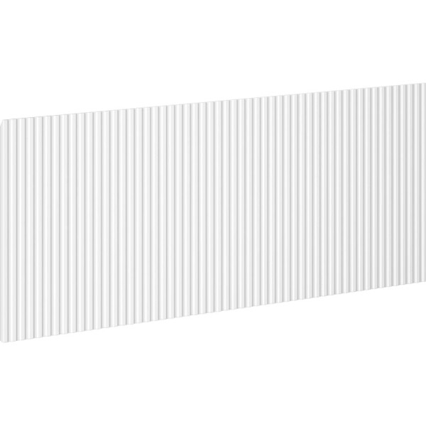 MEXEN - Rivel čelo pro koupelnovou skříňku reliéf 120 x 43,5, bílá mat 91A20-1200-470-1-01