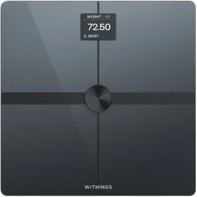 Withings Body Smart černá / Chytrá osobní váha / nosnost 200kg / Bluetooth / WiFi (WBS13-Black-All)