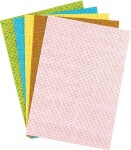 Centrum Centrum, 80312, sada tkaných papírů, A5, 5 ks