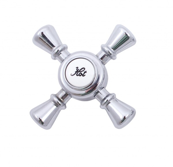 RAV Slezák - Ručka RETRO "3"- teplá voda, KR3002 KR3002