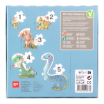 Edukační puzzle Apli - My First Dinos, 15 ks, 2+
