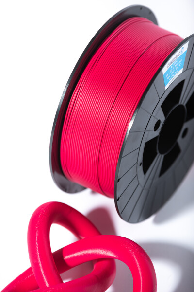 Filament-PM PLA + vylepšená snadno tisknutelná struna Viva Magenta 1,75 mm 1 kg Filament PM