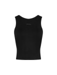 Dámské merino tílko ICEBREAKER Wmns 150 Active Cropped Bra-Tank, Black velikost: M