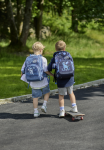 Ergonomický školní Frii of Norway Easy 22l Astronaut Blue Denim