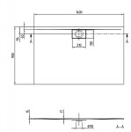 VILLEROY & BOCH - Architectura Sprchová vanička, 140x90 cm, alpská bílá UDA1490ARA215V-01