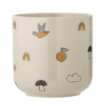 Bloomingville Béžový kameninový květináč Agnes 16 cm