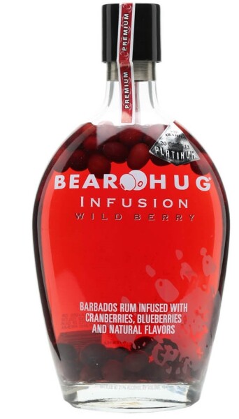 Bear Hug Infusion Wild Berry Rum 21% 1 l (holá lahev)