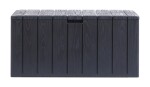 TOOMAX BRAVO zahradní plastový úložný box 270 L - grafit