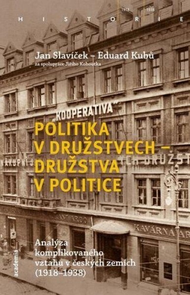 Politika v družstvech - Družstva v politice - Jan Slavíček