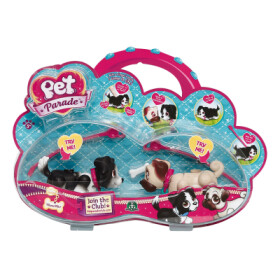 Pet Parade, 2ks - černo-bílý pejsek