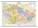 Česká republika - administrativní mapa 1