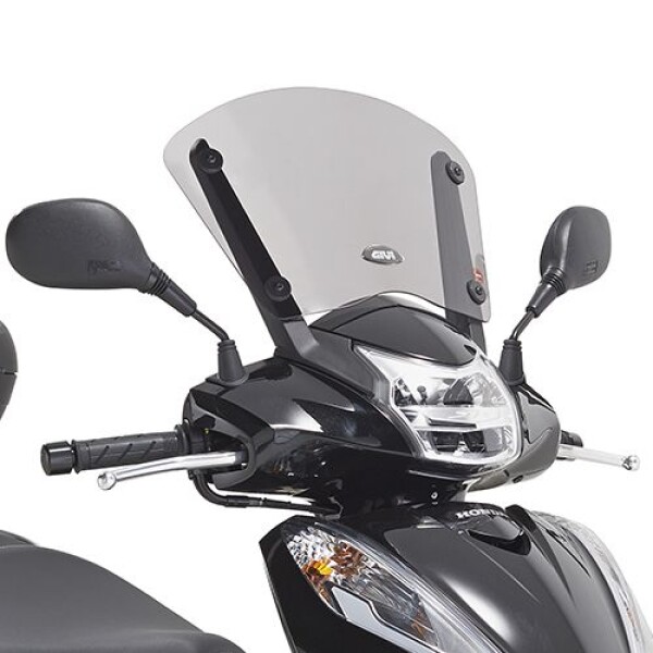D1100St plexi čiré nízké Honda SH 300i (15-20), vxš270x490 mm