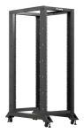 Lanberg Open Rack 32U černý / Otevřený rack / 19" / 600 x 1000 mm / Nosnost 600 kg (OR01-6032-B)