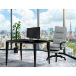 Kancelářské křeslo, synchronní mechanismus, stříbrná látka, KA-Y350 SIL