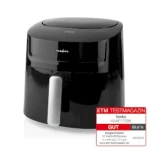 Nedis KAAF170BK černá / Horkovzdušná fritéza / 1800 W / 7.2 l / Časovač: 240 min / 8 programů (KAAF170BK)