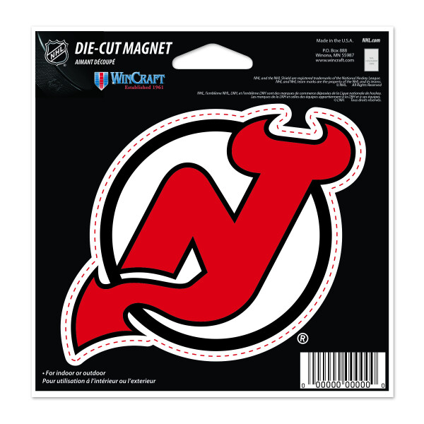 Wincraft Magnet New Jersey Devils NHL Die Cut Magnet