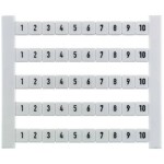 Weidmüller 0133360001 označení svorky bílá 500 ks