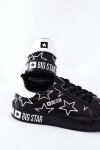 Children's Leather Sneakers BIG STAR II374002 Black 33