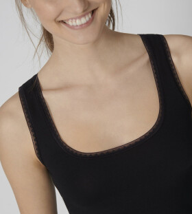 Dámské tílko Sloggi GO Tank Top C2P černé BLACK M