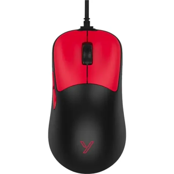 YENKEE YMS 3300RD APEX USB černo-červená / herní optická myš / 16000 DPI / 6 tlačítek / USB / 1.5 m (8590669370368)